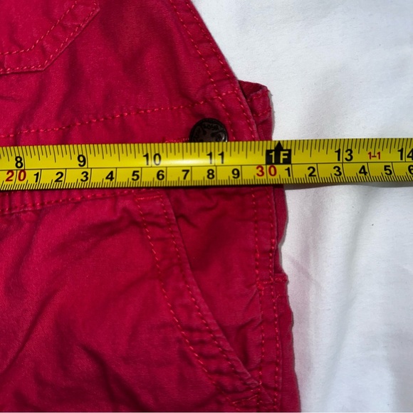 Vintage OshKosh B'gosh Red Kids Overalls size 4T - Picture 2 of 6